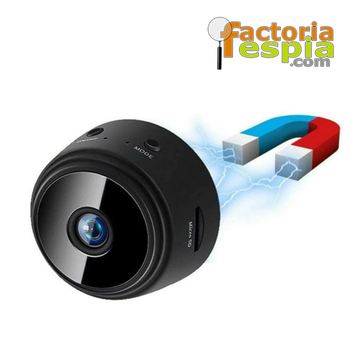 voltaje difícil portugués 🥇 Mini cámara espía magnética con: WiFi, Full HD, Detección de movimiento,  Grabación interna y Visión nocturna – - ☎️691.111.111☎️ - factoriaespia.com  【2023】