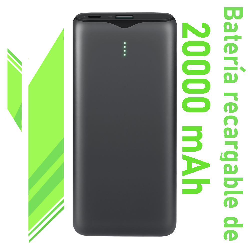 Baterías externas de 20000 mAh para cargar tu móvil varias veces