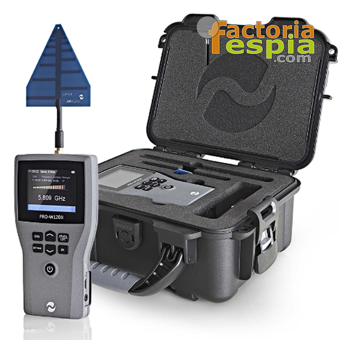 DETECTOR DE RADIOFRECUENCIA PROFESIONAL GSM GPS 1~6000 MHZ ALTA  SENSIBILIDAD - Espiando